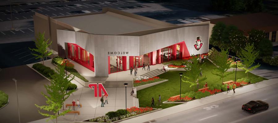 Rendering of the Welcome Center
